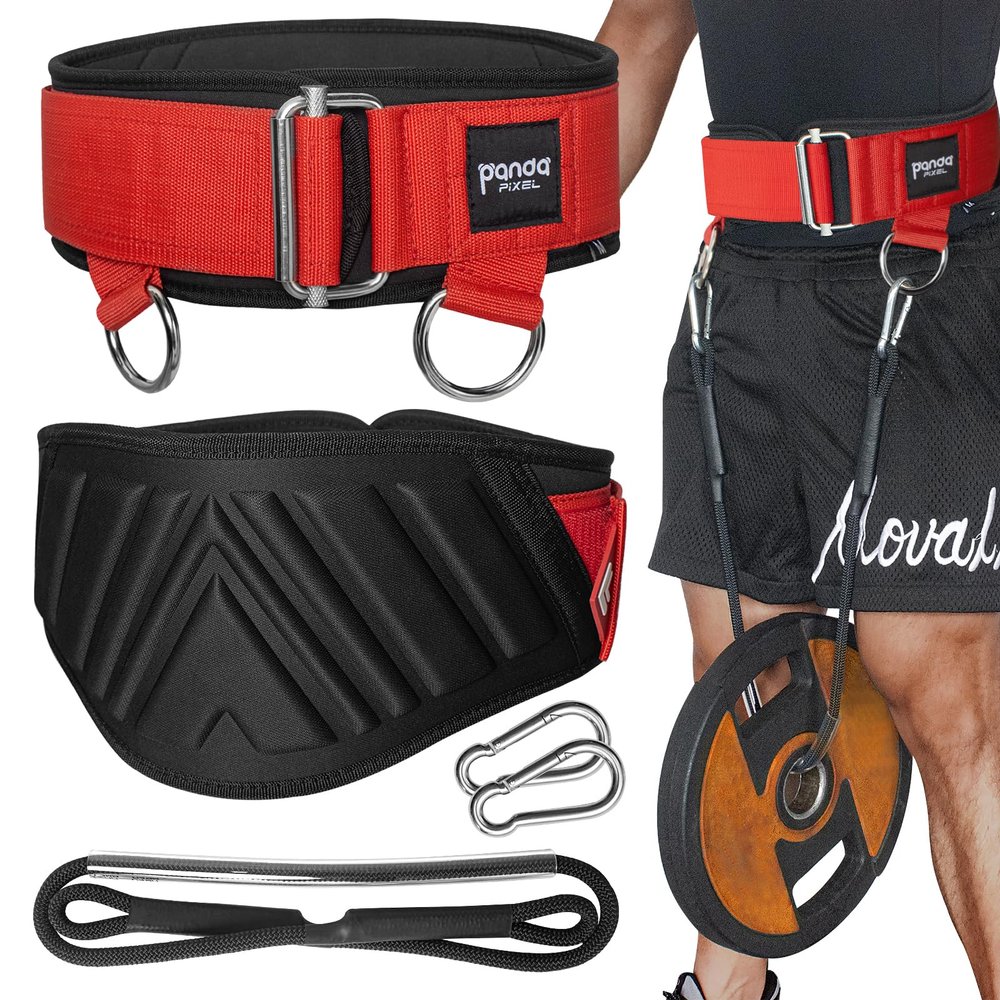 2-in-1 Weight Lifting Belt (Large (35-39"/88-100CM)