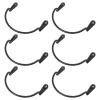 Sosoport Billiard Net Pocket Pool Table Accessories Kit 6pcs Storage Baskets for Billiard Pockets view 1