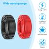 10 Gauge Marine Wire Tinned Copper Boat Cable, Standard USA OFC Oxygen Free Copper Wire for Automotive Boat Speakers Solar Outdoors (10 Gauge 30FT Red+30FT Black) view 3