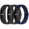 Puhuite Bands Compatible with Fitbit Charge 2 Bands for Women Men, Classic & Special Edition Adjustable Stretchy Nylon Replacement Strap Wristbands for Fitbit Charge 2 view 1