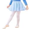 Phoeswan Dance Skirts for Women, Light Blue Dance Skirt Adult Ballet Skirt, Ballerina Pull on Ballet Skirt for Women & Girls (Height: 63"-68.9"), Size X-Large view 1