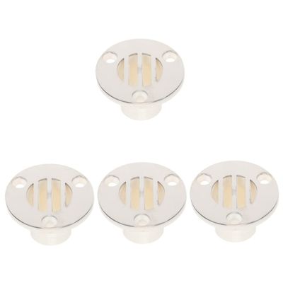 BESPORTBLE 2pcs Boat Deck Drain Fitting Nylon Floor Drain Cover for Use Embedded Installation Impact Resistant for Yachts and Rvs