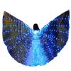 Kaskamo LED Belly Dance Costume - Sparkle and Shine Light Up LED IsIs Wings for Women Adults- Stunning Carnival Rave Attire for Christmas Halloween Party (Blue) view 1