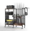 aledaras Fishing Rod Holders, Fishing Pole Holders, Fishing Gear Tackle Cart, Fishing Equipment Organizers for Garage, Fits Most Rods of 1.57" (40mm) Diameter, hold up to 12 Rods or Combos view 1