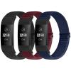 Puhuite Bands Compatible with Fitbit Charge 2 Bands for Women Men, Classic & Special Edition Adjustable Stretchy Nylon Replacement Strap Wristbands for Fitbit Charge 2 view 1