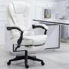 Adjustable Back Rest Chair Executive Office Chair with Footrest Lumbar Support Ergonomic Recliner Computer Desk Chair Heavy Duty 360 Swivel Gaming Chair for Home Office (Color : E) view 1