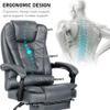 Adjustable Back Rest Chair Executive Office Chair with Footrest Lumbar Support Ergonomic Recliner Computer Desk Chair Heavy Duty 360 Swivel Gaming Chair for Home Office (Color : E) view 4