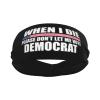 When I Die Don't Let Me Vote Democrat Anti Sweat Band, Outdoor Sports Headband, Moisture Absorption Fitness Running Headband view 2