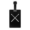 Fading Percussion Drum Sticks Luggage Tag List, Travel Backpack Luggage Tag Quick Identification Luggage Tag view 1