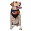 Spain America Flag Dog Scarf Pet Bandana Cat Pet Bibs view 1