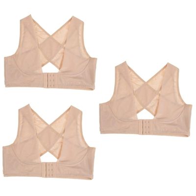 Healeved 3pcs Posture Humpback Brace for Adults and Boy Girl Chest Support Straps for Shoulder Lightweight and Comfortable Color Xl