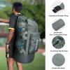 G4Free Extra Large Mesh Ball Bag Soccer Ball Bag Basketball Bag Football Bag Equipment Large Storage Carry Bag Volleyball Bag for Soccer Basketball Football Volleyball Swimming Grey view 4