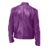Leather Jacket Men Fall Jackets Work Jackets For Men Leather Jackets For Men Fashion Autumn Winter Warm Casual Leather Zipper Long Sleeve Jacket Coat Purple Large view 3