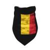Belgium Flag Dog Scarf Pet Bandana Cat Pet Bibs view 3