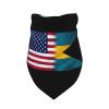 America Bahamas Flag Dog Scarf Pet Bandana Cat Pet Bibs view 3