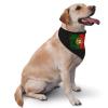 Portugal Flag Dog Scarf Pet Bandana Cat Pet Bibs view 2