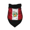 Peru Flag Dog Scarf Pet Bandana Cat Pet Bibs view 3