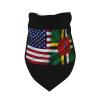 Dominica America Flag Dog Scarf Pet Bandana Cat Pet Bibs view 3