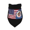 US-Minnesota State Flag Dog Scarf Pet Bandana Cat Pet Bibs view 3