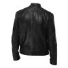 Jackets For Men Flannel Jacket Athletic Jacket Oversized Jacket Fashion Autumn Winter Warm Casual Leather Zipper Long Sleeve Jacket Coat Black X-Large view 3