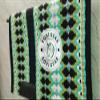 EQUIGEAR Horse Western Show Saddle pad/New Zealand Wool Western Saddle Blanket Top Wool Pad Sensor Flex (Customization Available) a12 (32x32) view 4