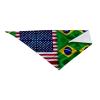 Brazil America Flag Dog Scarf Pet Bandana Cat Pet Bibs view 4