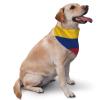 Colombia Flag Dog Scarf Pet Bandana Cat Pet Bibs view 2