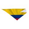 Colombia Flag Dog Scarf Pet Bandana Cat Pet Bibs view 4