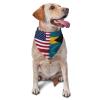 America Bahamas Flag Dog Scarf Pet Bandana Cat Pet Bibs view 1