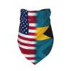 America Bahamas Flag Dog Scarf Pet Bandana Cat Pet Bibs view 3
