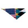 America Bahamas Flag Dog Scarf Pet Bandana Cat Pet Bibs view 4