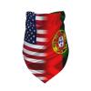 Portugal America Flag Dog Scarf Pet Bandana Cat Pet Bibs view 3