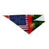 Portugal America Flag Dog Scarf Pet Bandana Cat Pet Bibs view 4