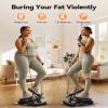 Niceday Steppers for Exercise, Mini Stair Stepper with Resistance Bands at Home Workout Equipment with 300LBS Loading Capacity, Hydraulic Fitness Stepper with LCD Monitor with Mat view 2
