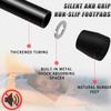 Newan 48" Silent Fitness Mini Trampoline Fitness Rebounder with Adjustable Foam Handle,Indoor Small Rebounder Exercise Trampoline for Adults Indoor/Garden Workout - Max Limit 330 lbs view 4