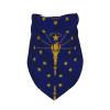 Indiana Flag Dog Scarf Pet Bandana Cat Pet Bibs view 3