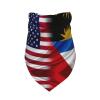 Antigua and Barbuda America Flag Dog Scarf Pet Bandana Cat Pet Bibs view 3