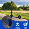 2 Pack Solid Tyre , Puncture Proof Electric Scooter Tyres , Flat f ree Tire Replacement Wheel , Explosion Proof Rubber Spare Front Rear Tire for Electric Scooter gone Karts ATV Replacement view 4