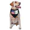Nigeria America Flag Oil Painted Dog Scarf Pet Bandana Cat Pet Bibs view 1