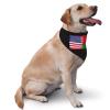 Belarus America Flag Oil Painted Dog Scarf Pet Bandana Cat Pet Bibs view 2