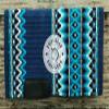 EQUIGEAR Horse Western Show Saddle pad/New Zealand Wool Western Saddle Blanket Top Wool Pad Sensor Flex (Customization Available) a18 (34x40) view 1