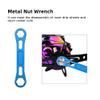 Lixada 5PCS Fishing Reel Maintenance Kit, Removal Ball Bearing Maintenance Spool Disassembling Wrench Fishing Tools Durable Portable for Baitcasting and Drum Reels view 3