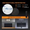 PROGOAL Gym Wall Paddings Basketball Court Wall Protection Pad - 2Thick Foam Wall Mat Durable Protector for Wall-Mounted Basketball Hoops Garage Taekwondo60" Lx20 W,Black view 4