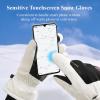 JJZS Waterproof Ski Snow Gloves Men Women Youth Windproof Winter Warm Gloves Skiing, Snowboarding, Snow Shoveling, Snowy Hike, Touch Screen Hand Warming Gloves Cold Weather Ski Trip Essentials view 4
