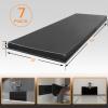 PROGOAL Gym Wall Paddings Basketball Court Wall Protection Pad - 2Thick Foam Wall Mat Durable Protector for Wall-Mounted Basketball Hoops Garage Taekwondo60" Lx20 W,Black view 2