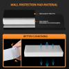 PROGOAL Gym Wall Paddings Basketball Court Wall Protection Pad - 2Thick Foam Wall Mat Durable Protector for Wall-Mounted Basketball Hoops Garage Taekwondo60" Lx20 W,Black view 3