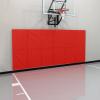 PROGOAL Gym Wall Paddings Basketball Court Wall Protection Pad - 2Thick Foam Wall Mat Durable Protector for Wall-Mounted Basketball Hoops Garage Taekwondo60" Lx20 W,Red view 1