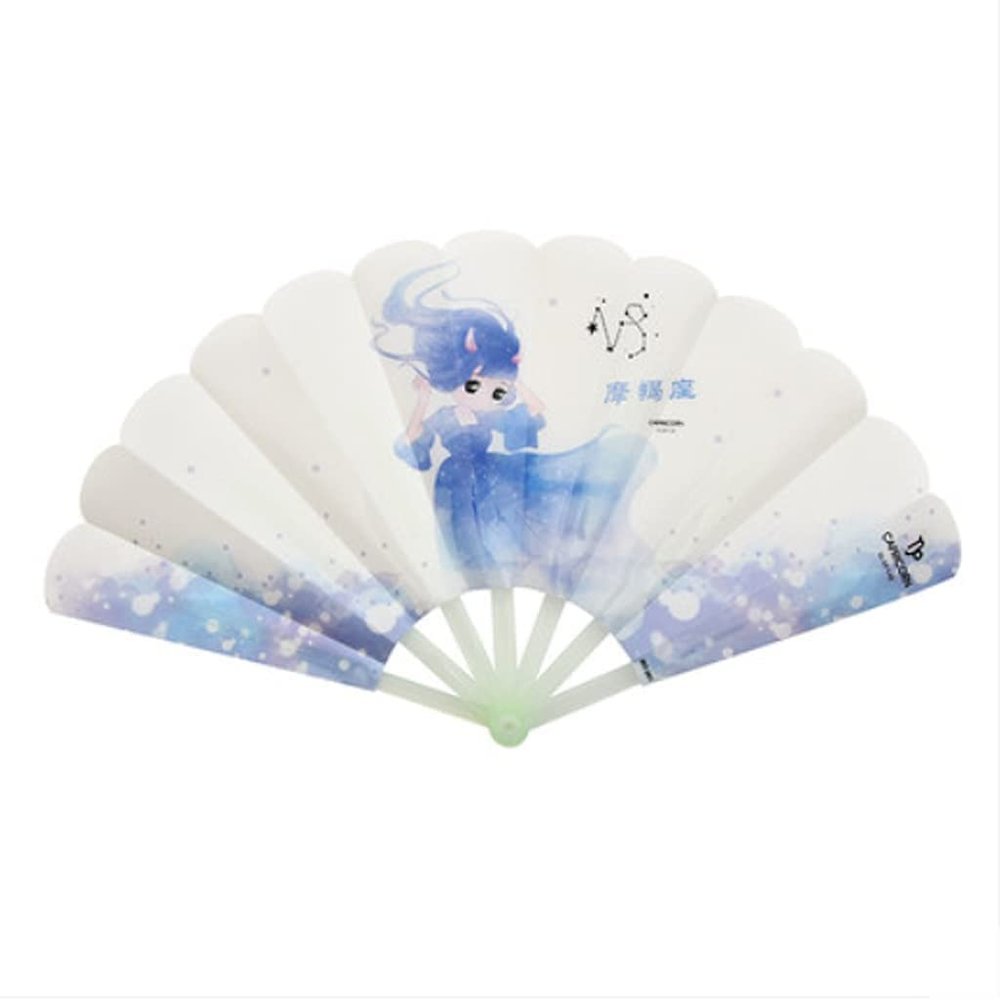 ZUMAHA Portable Summer Hand Fan Mini Chinese Style Cartoon Handheld Fan Small Fan Children Student Folding Fan Portable Female Portable Cute Cool
