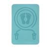Square Soundproof Rope Skipping Mat, Thickened Anti-Skid Yoga Mat, Sports Mat, Indoor Fitness Rope Skipping Damping Mat 8mm blue view 1