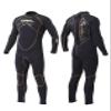 clhjinruoliu Men's Wetsuits 5MM Neoprene Back Zip Full Body Surfing Dive Skin for Spearfishing, Snorkeling, Surfing, Canoeing, Scuba Diving Suits,L view 1